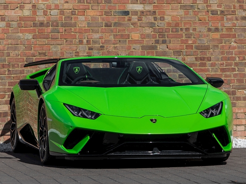 2018 Used Lamborghini Huracan Lp 640-4 Performante Spyder | Verde Mantis