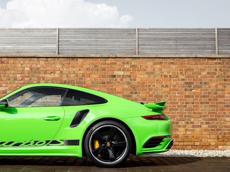 2018 Used Porsche 911 Turbo S Pdk | Gelbgrun Green