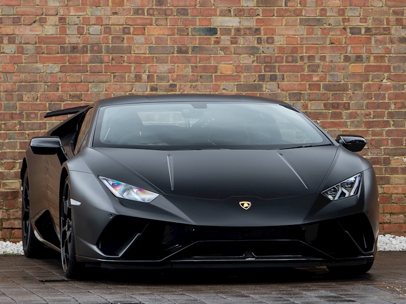 2018 Used Huracan Lp 6404 Performante Nero Nemesis