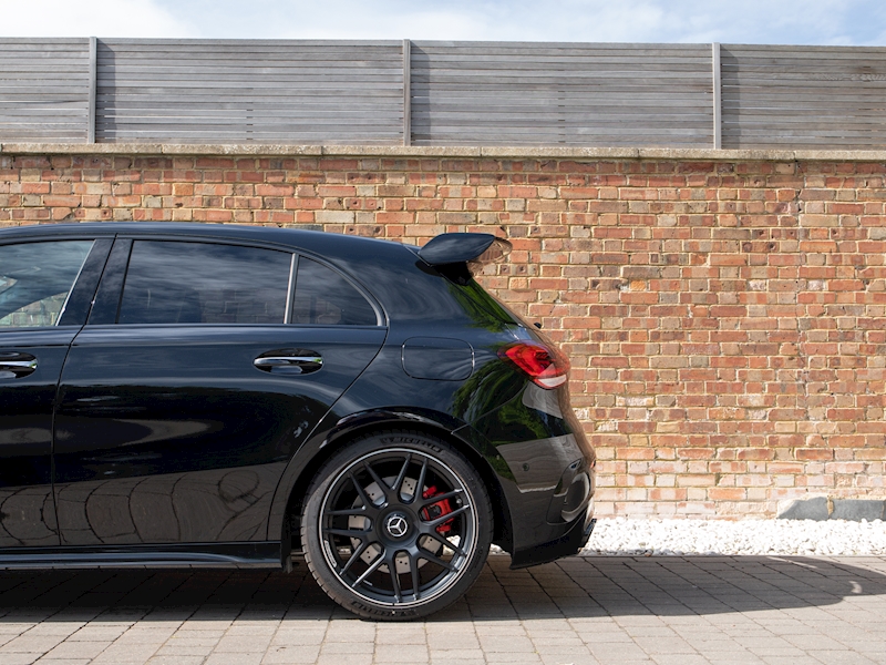 2020 Used Mercedes Benz A Class Amg A 45 S 4maticplus Plus Cosmos Black Metallic