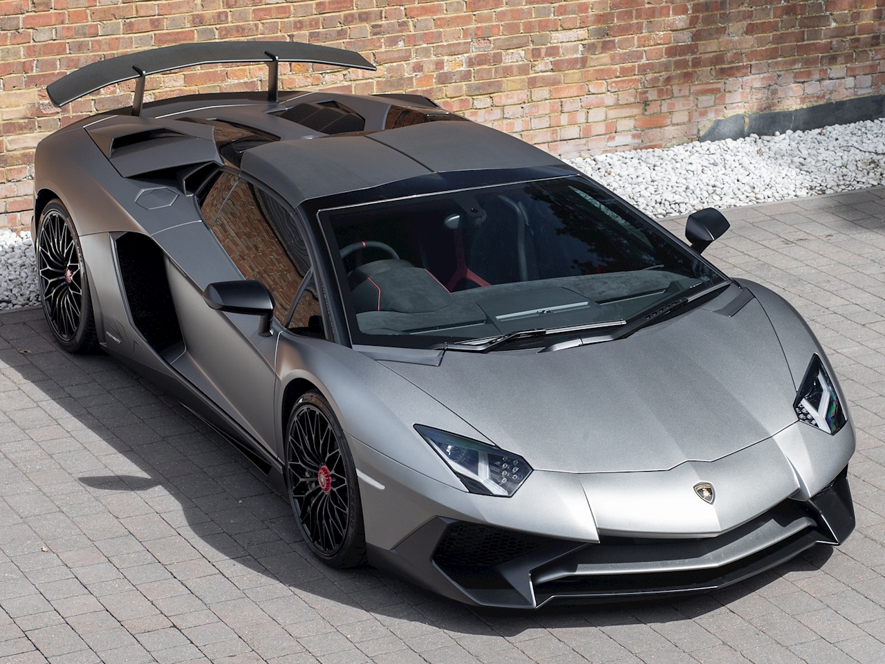 2016 Used Lamborghini Aventador SV Roadster | Grigio Titans