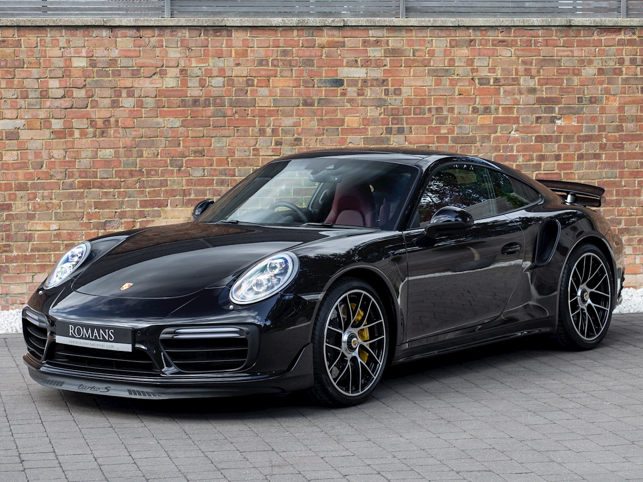 2017 Used Porsche 911 991 Turbo S | Jet Black