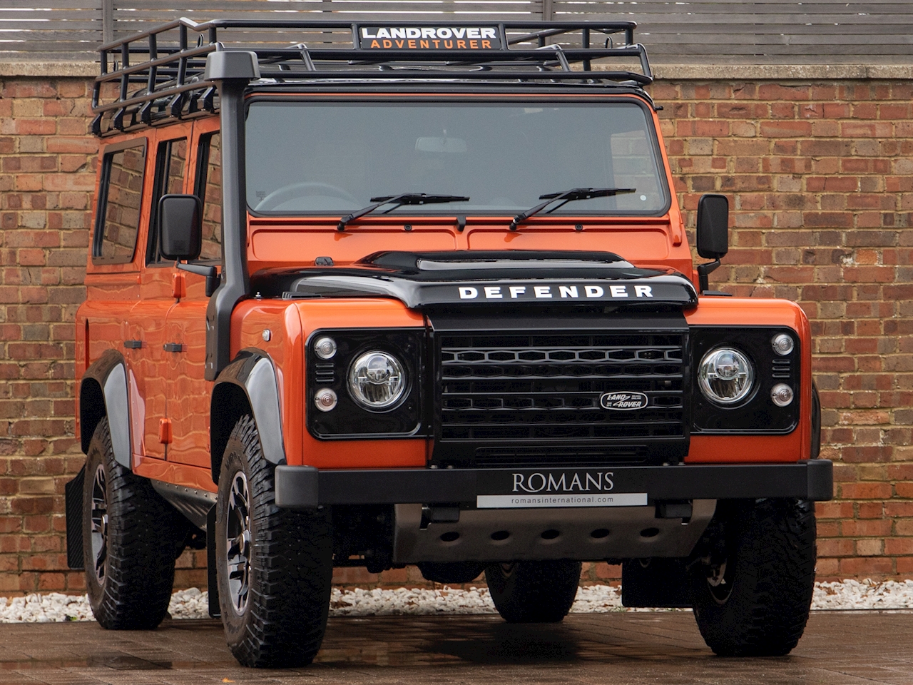 voordat Wig Koninklijke familie 2016 Used Land Rover Defender 110 Adventure Edition | Phoenix Orange