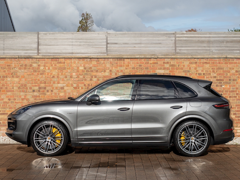 2019 Used Porsche Cayenne Turbo S Quarzite Grey Metallic