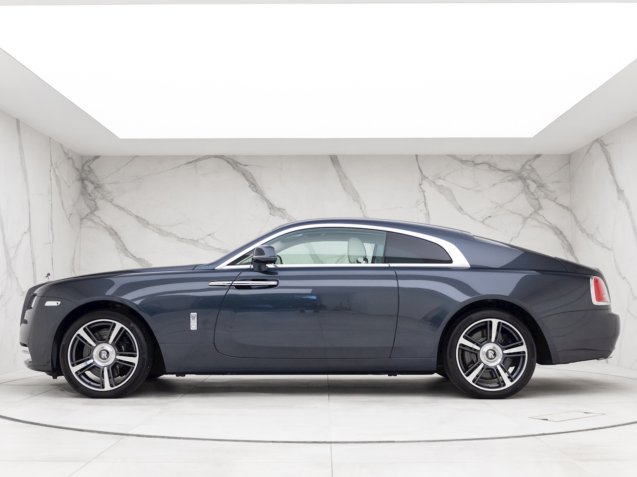 Rolls Royce Wraith Custom Satin Gray Wrap On Lexani Wheels  Auto  Discoveries