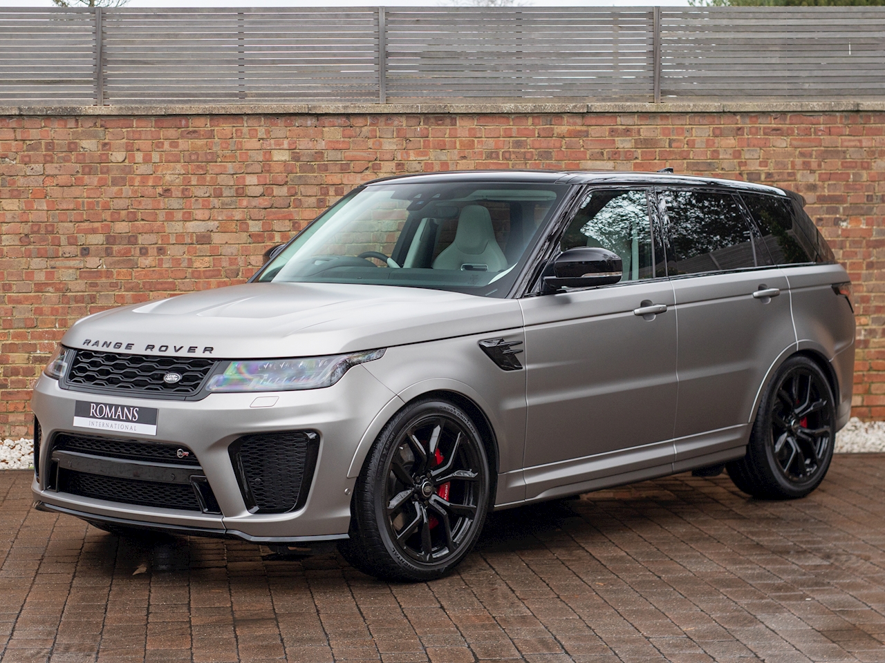 2019 Used Land Rover Range Rover Sport SVR | Flux Grey Satin Paint