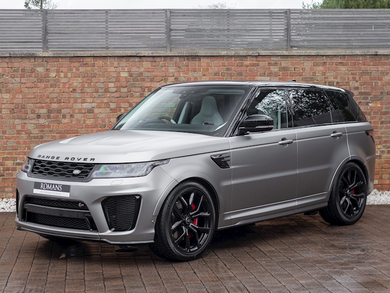 2019 Used Land Rover Range Rover Sport SVR | SVO Flux Grey Satin Paint