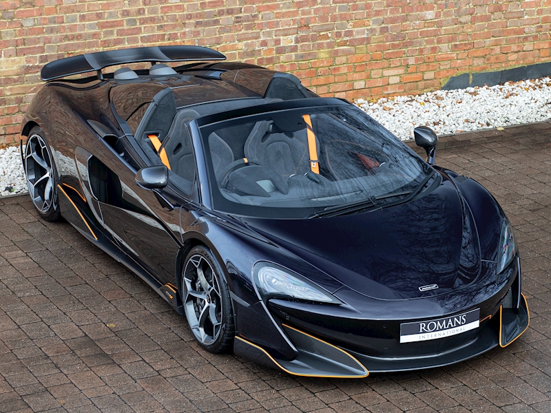 2019 Used McLaren 600LT Spider | Amethyst Black