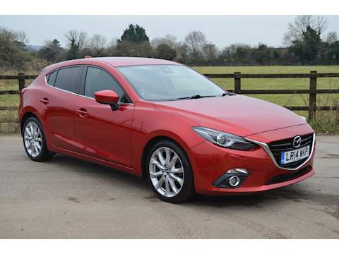 2.2 SKYACTIV-D Sport Nav Hatchback 5dr Diesel Manual (107 g/km, 148 bhp)