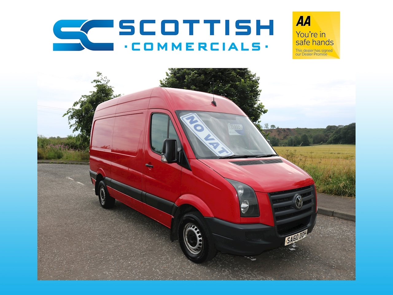 vw crafter for sale scotland