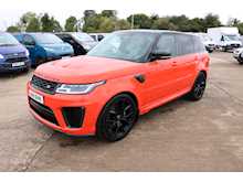 LAND ROVER RANGE ROVER SVR SUPER RARE SPECIAL FACTORY ORDER LAVA ORANGE STUNNING CONDITION