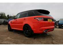 LAND ROVER RANGE ROVER SVR SUPER RARE SPECIAL FACTORY ORDER LAVA ORANGE STUNNING CONDITION