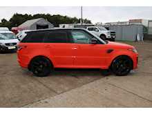 LAND ROVER RANGE ROVER SVR SUPER RARE SPECIAL FACTORY ORDER LAVA ORANGE STUNNING CONDITION