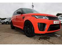 LAND ROVER RANGE ROVER SVR SUPER RARE SPECIAL FACTORY ORDER LAVA ORANGE STUNNING CONDITION