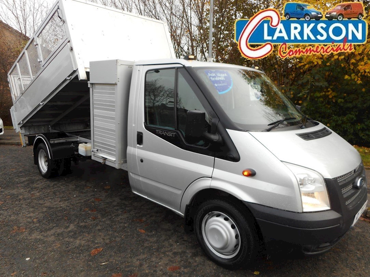 Used 2012 Ford Transit 350 tipper with additional equipment 155ps