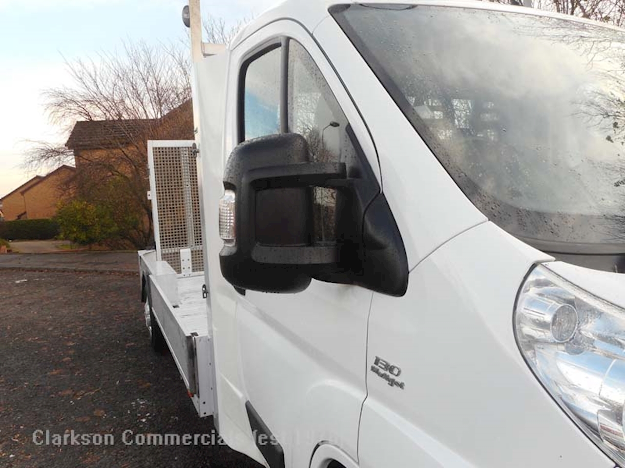 Used 2014 Fiat Ducato LoLoader alloy dropside with ramp