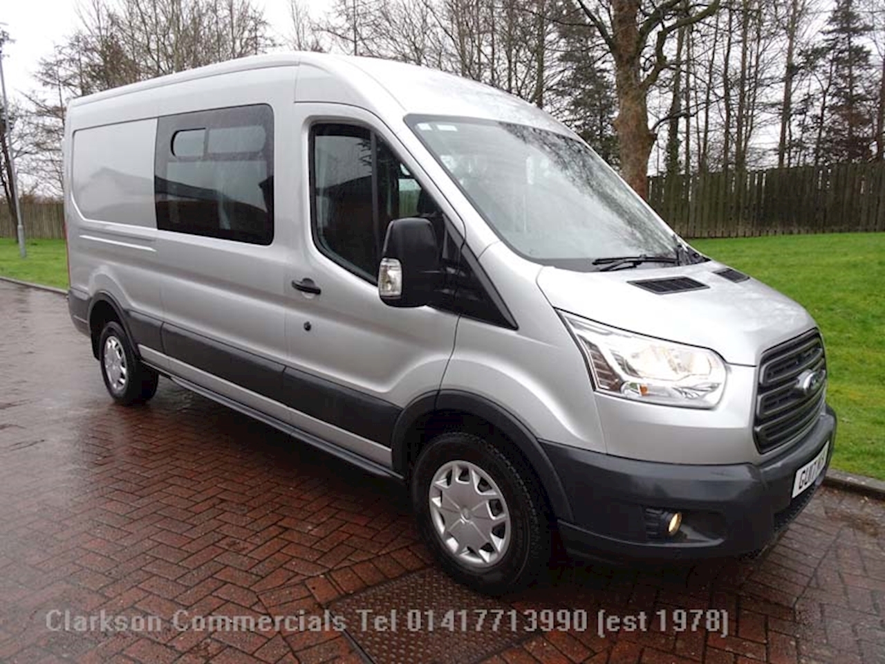 Used 2017 Ford Transit 350 2.2TDCi L3H2 Trend 9 seat crew van, For Sale