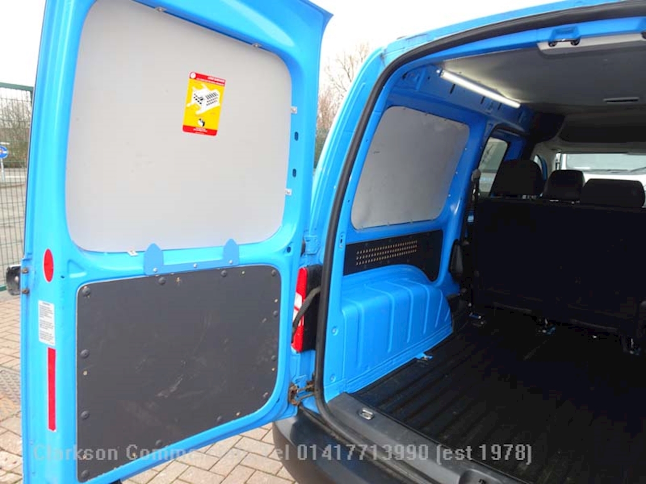 vw caddy rear seat conversion cost