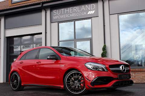 mercedes a class red calipers