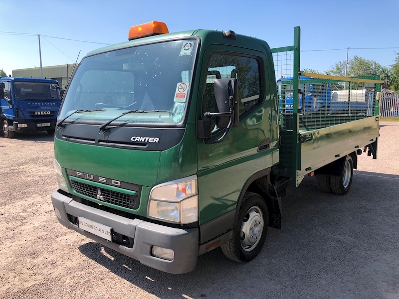 Used 2011 Mitsubishi Fuso Canter 3C13-30 3.0 DROPSIDE - TAIL LIFT - 3.5 ...