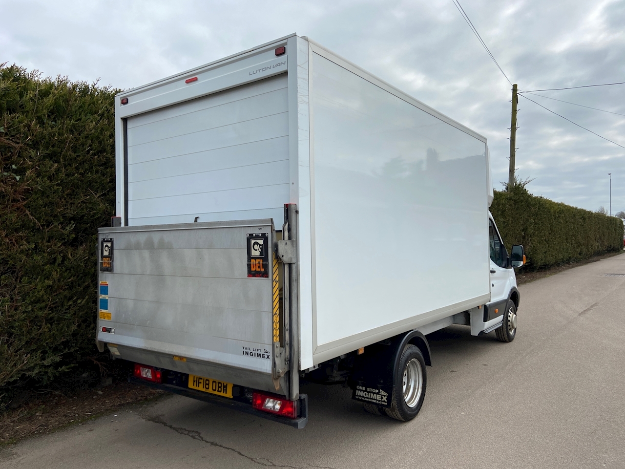 ford transit luton van tail lift for sale