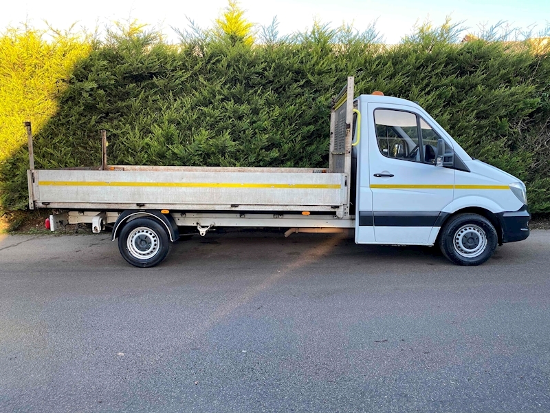 Used 2017 Mercedes-benz Sprinter 314 Cdi 140bhp Lwb Dropside Flatbed 