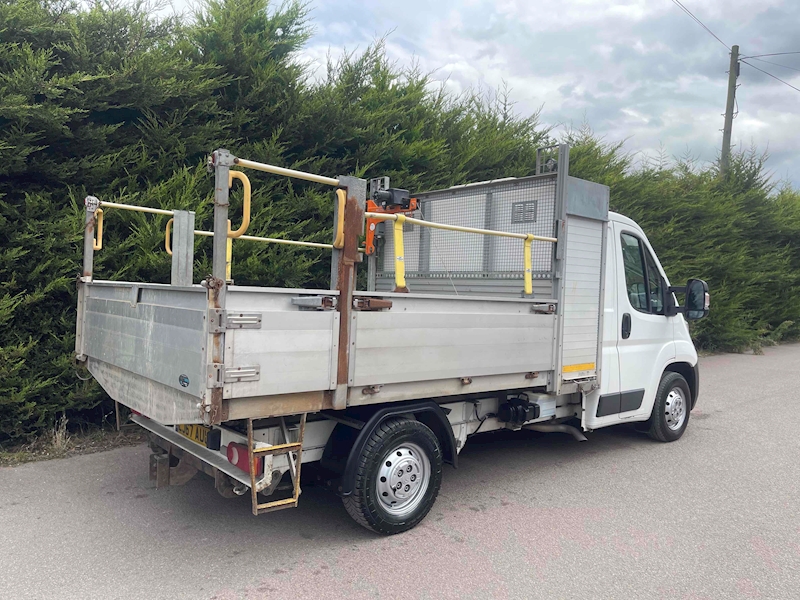 Used 2017 Citroen Relay 35 2.0 Blue HDI L3 MWB TIPPER - STORAGE LOCKER ...