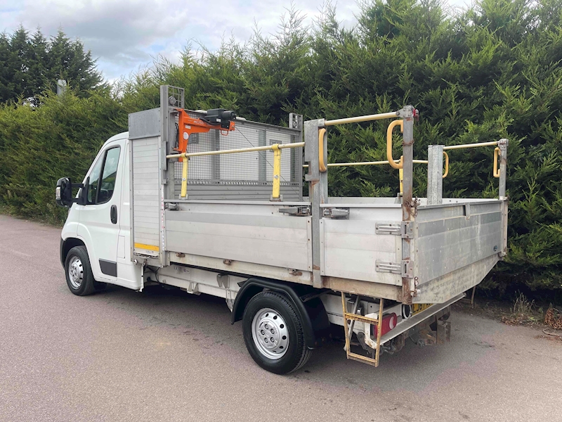 Used 2017 Citroen Relay 35 2.0 Blue HDI L3 MWB TIPPER - STORAGE LOCKER ...
