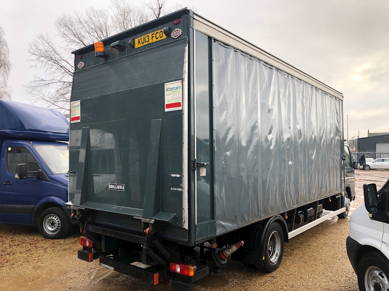 Used 2013 Mitsubishi Fuso Canter 7C18 47 3.0 CURTAIN SIDE - TAIL LIFT ...