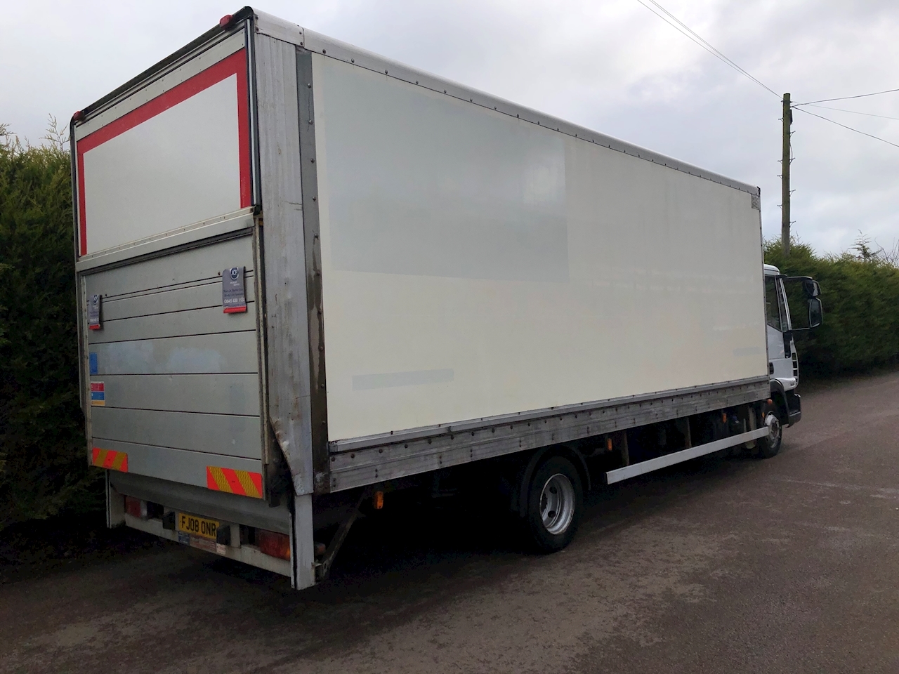 Used 2008 Iveco Eurocargo Ml75e16 3.9 BOX LORRY - TAIL LIFT - 7.5 TON ...