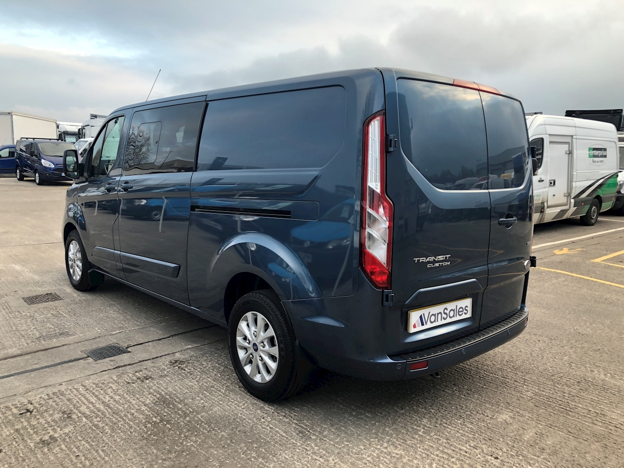 New Ford Transit Custom NEW MODEL 300 Double Cab L1 Limited 130ps 2020 ...