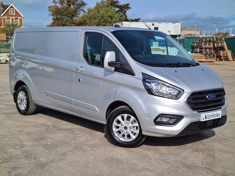 New Ford Transit Custom L2 FWD 2.0 EcoBlue 130ps Low Roof Limited Van LWB  2024, Free UK Delivery