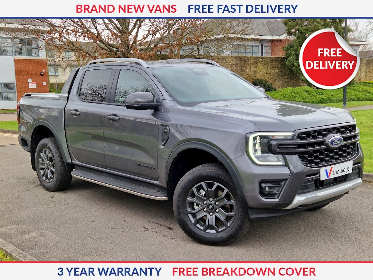 New Ford Ranger Wildtrak Double Cab Pick-Up Automatic 2024