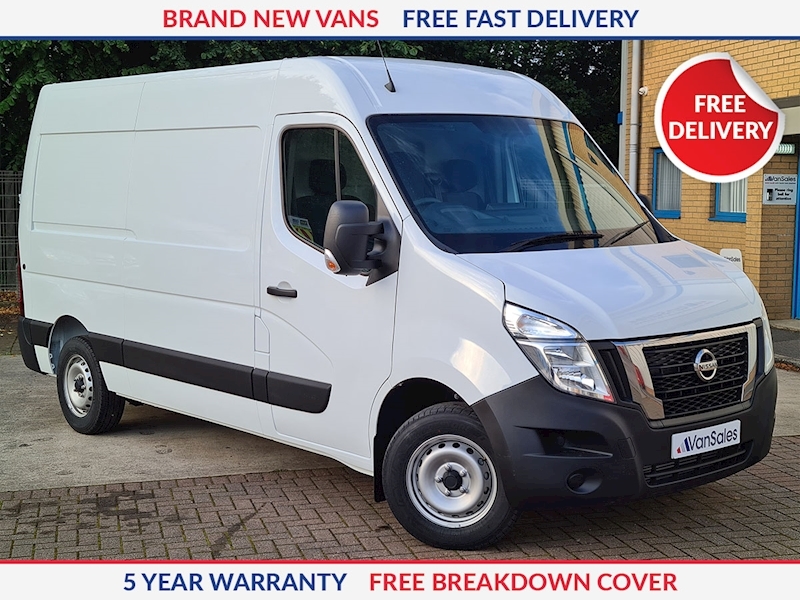 New Nissan Nv400 Acenta L2 2.3DCi MWB Automatic | UK Delivery | Van Sales