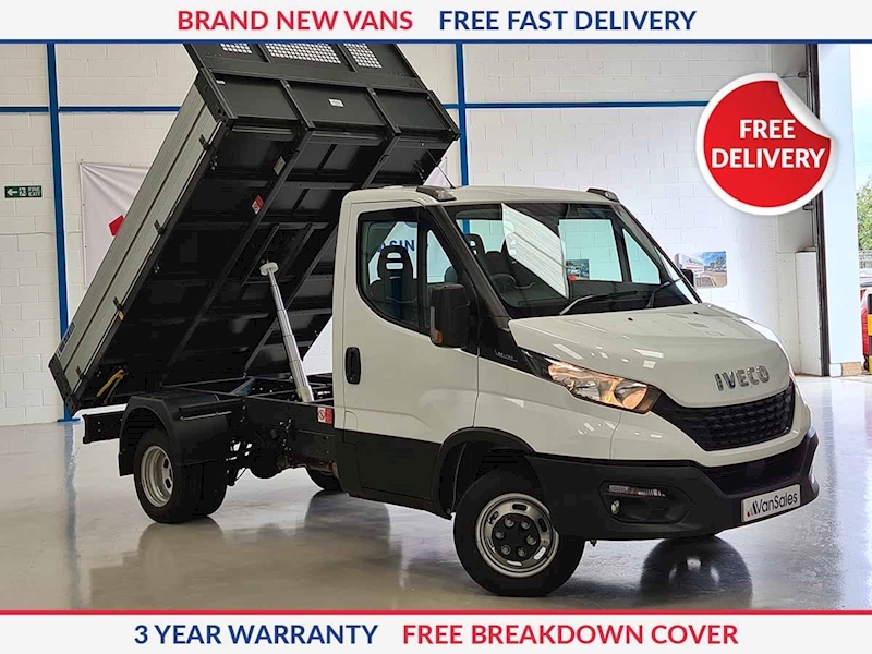 New Iveco Daily Tipper Single Cab 2024, Free UK Delivery
