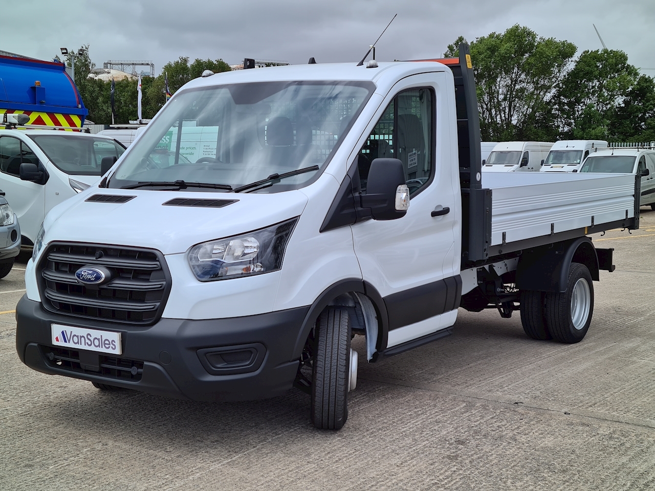 New Ford Transit 350 L2 Rwd 20 Ecoblue 130ps Tipper Mwb 2021 Free Uk Delivery Van Sales Uk 7952