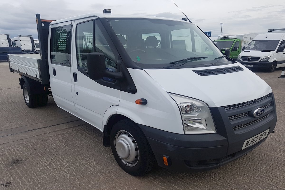 transit crew cab tipper for sale