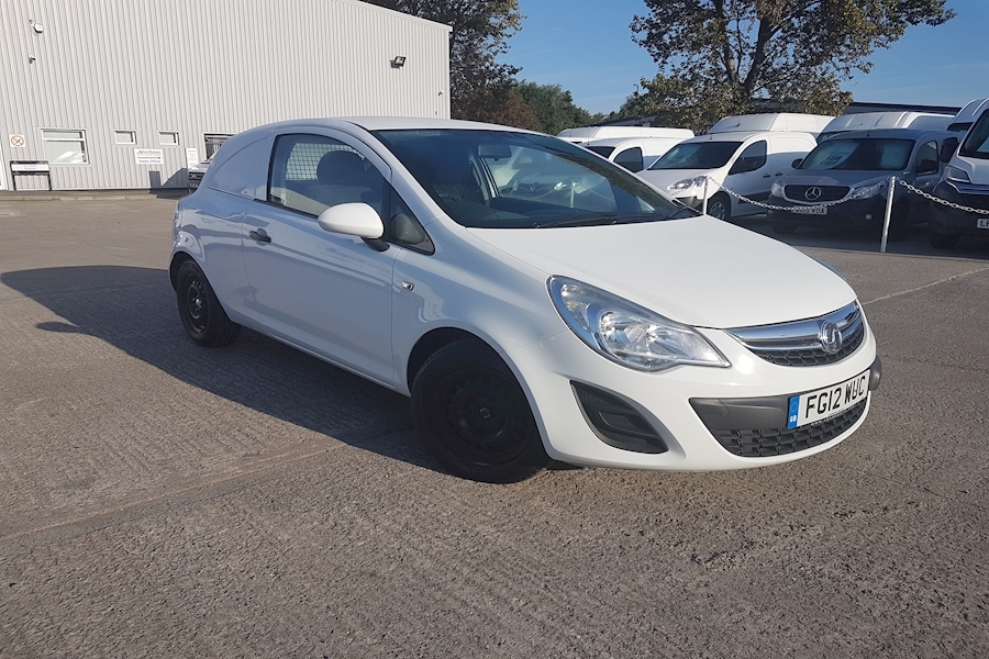 nearly new vauxhall corsa van