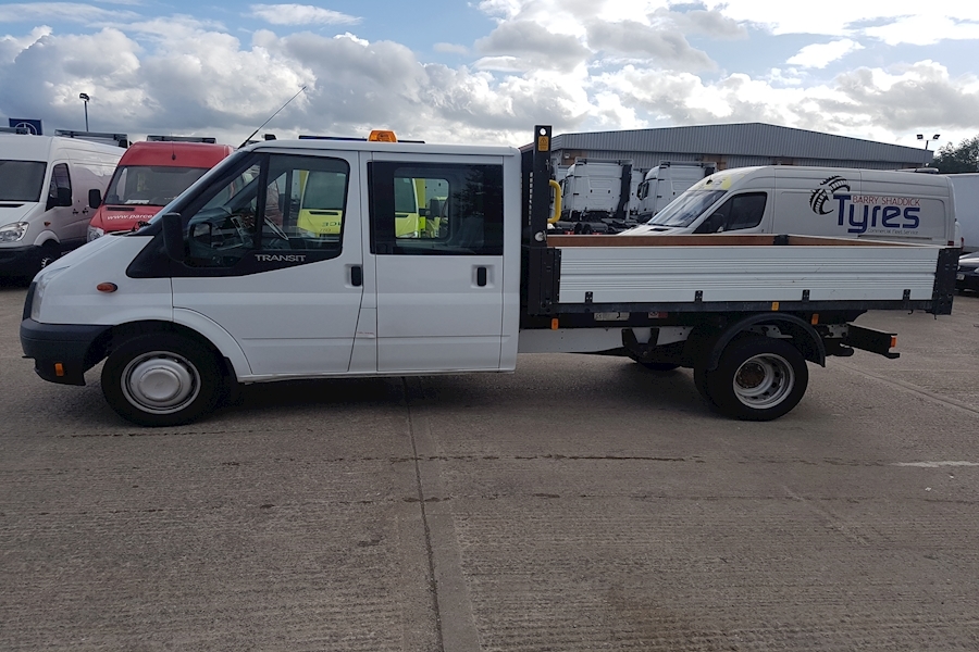 crew cab transit tipper