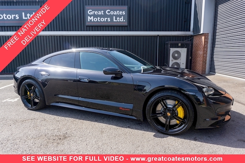 Porsche 350kW 150kWh RWD 4dr Automatic Electric Saloon in Jet Black Metallic