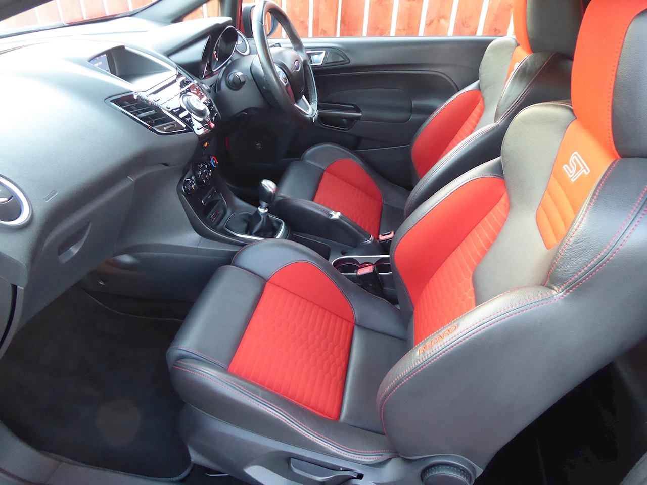 fiesta st armrest cover