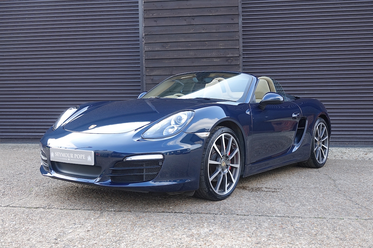 Porsche 981 Boxster 3.4 S 24V Convertible PDK Automatic (Sports Exhaust, Sports Chrono, BOSE, 20"s, 14 x Sports Seats, Ext.Leather, Heated Seats ++)