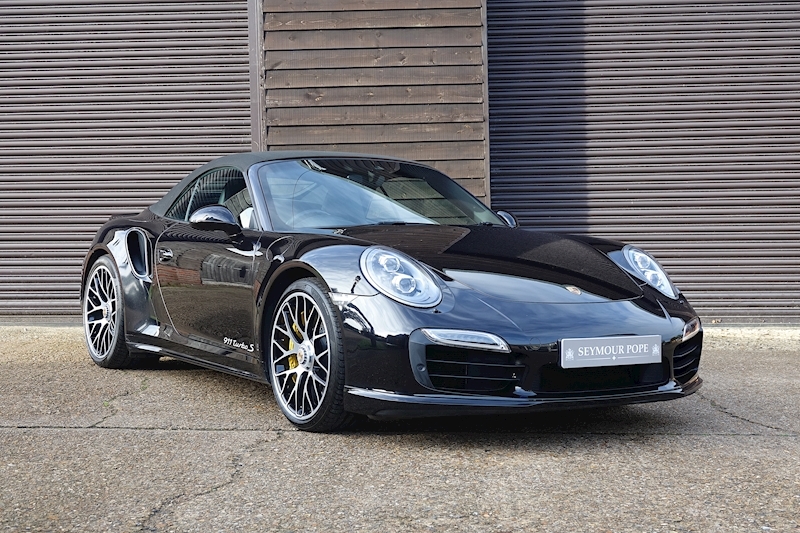 PORSCHE 991 TURBO S 3.8 CONVERTIBLE PDK AWD (1 OWNER EXAMPLE & HUGE SPEC +++) 