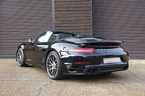 PORSCHE 991 TURBO S 3.8 CONVERTIBLE PDK AWD (1 OWNER EXAMPLE & HUGE SPEC +++) 