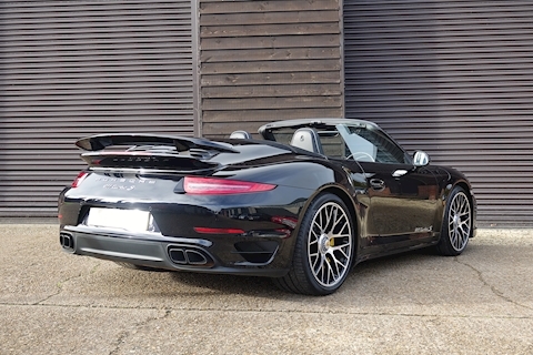 PORSCHE 991 TURBO S 3.8 CONVERTIBLE PDK AWD (1 OWNER EXAMPLE & HUGE SPEC +++) 