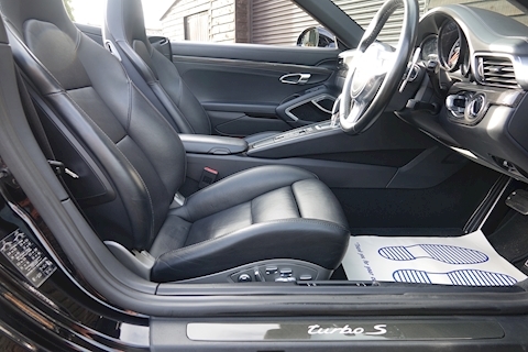 PORSCHE 991 TURBO S 3.8 CONVERTIBLE PDK AWD (1 OWNER EXAMPLE & HUGE SPEC +++) 