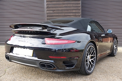 PORSCHE 991 TURBO S 3.8 CONVERTIBLE PDK AWD (1 OWNER EXAMPLE & HUGE SPEC +++) 