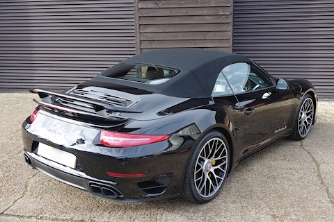 PORSCHE 991 TURBO S 3.8 CONVERTIBLE PDK AWD (1 OWNER EXAMPLE & HUGE SPEC +++) 