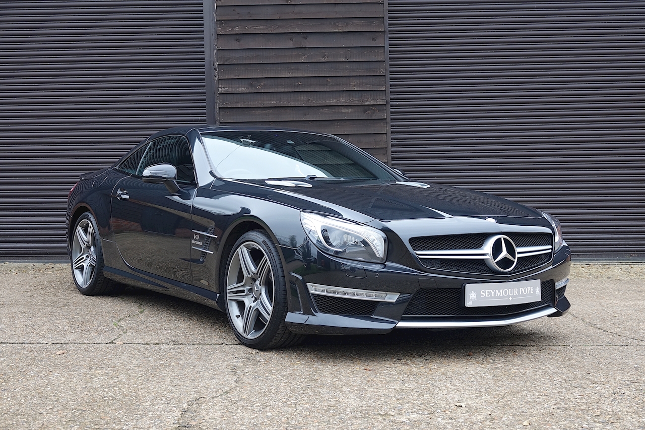Mercedes SL63 AMG 5.5 V8 Bi-Turbo Convertible 7-Speed Automatic (Panoramic Roof, Carbon Fibre Interior, AirScarf, Heated Multi-Contour Seats +++)