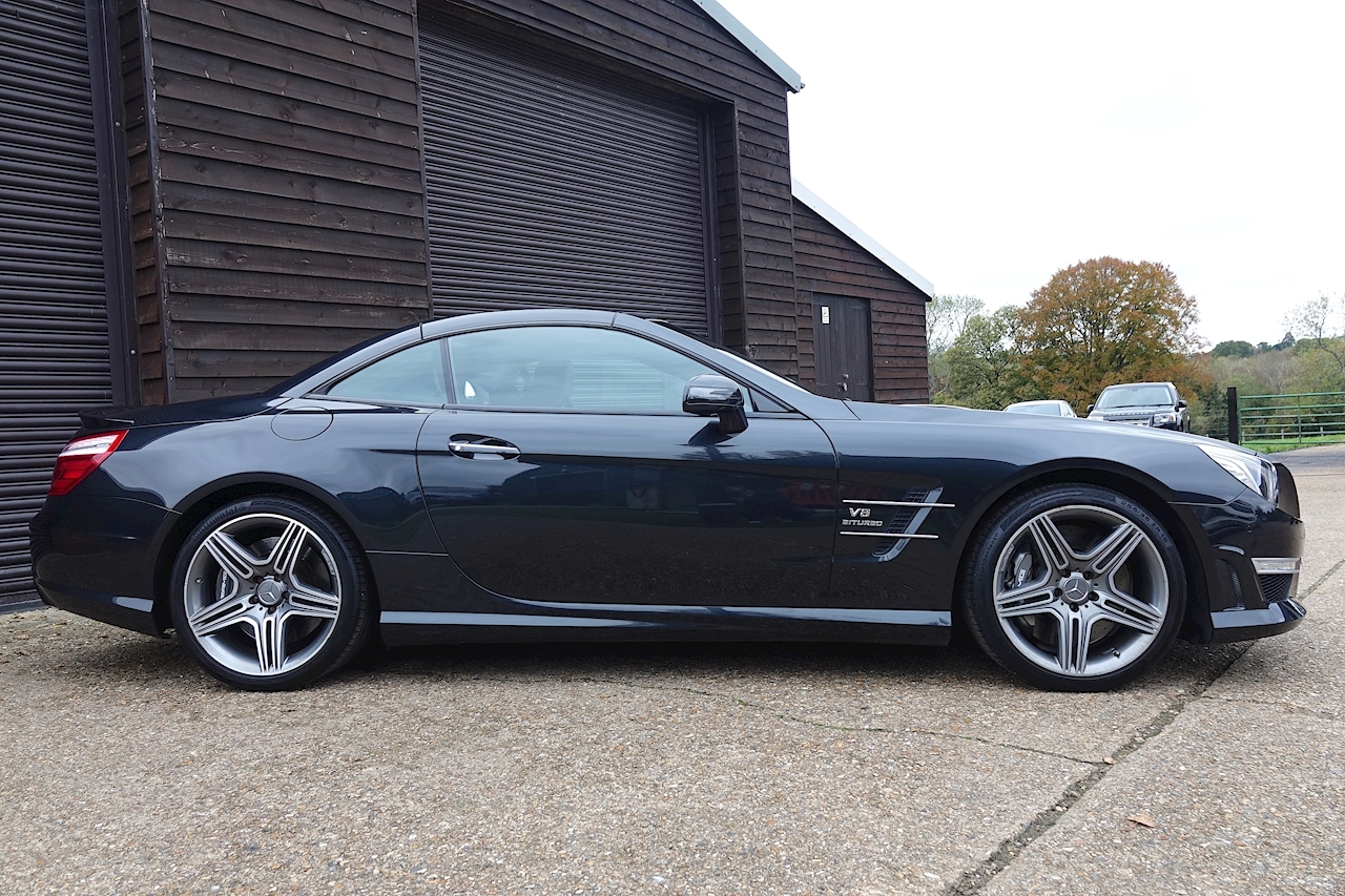 Used 2014 Mercedes-Benz SL63 AMG 5.5 V8 Bi-Turbo Convertible 7-Speed ...